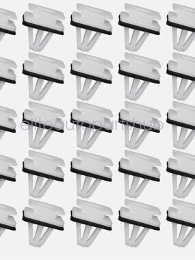 25PC For Honda 2002-2021 Rocker Panel & Fender Molding Clip Suit 91504-SP1-003